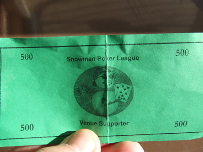 Snowman Poker League