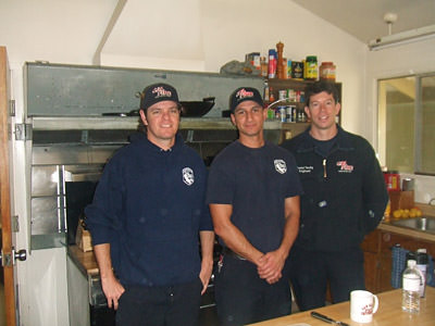 Three Firefighters dedicated to serving the public