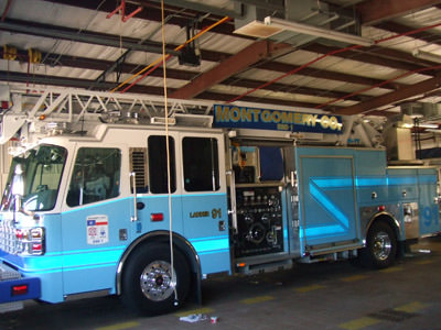 Blue is cool in Texas